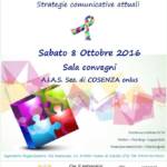 Autismo: Strategie comunicative attuali” Organizzato dall’AIAS di Cosenza e AIAS di Cetraro